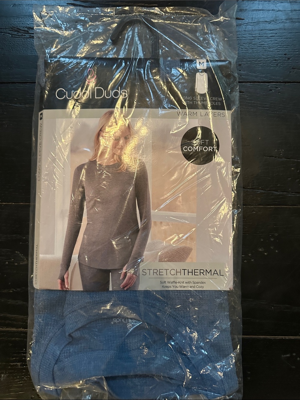 Cuddl Duds Thermal Top New M